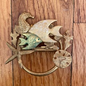 Vintage Kerissa Tropical Fish Brooch